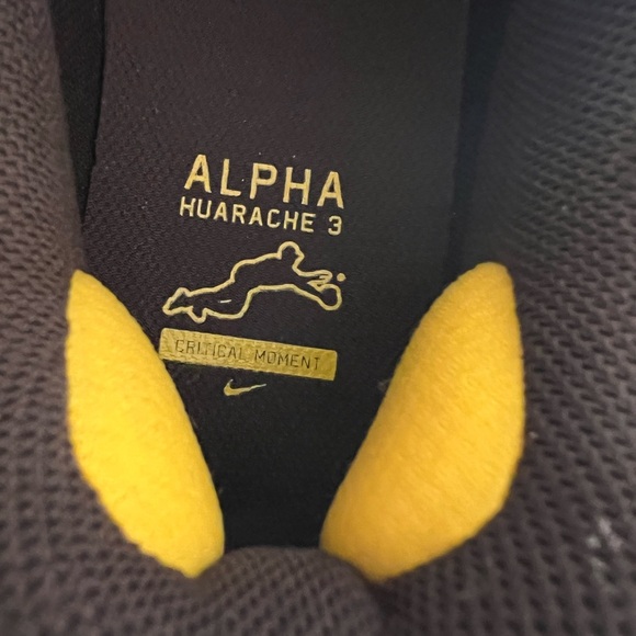 NWT Nike Men’s Alpha Huarache Elite 3 Low MCS Baseball Cleats CZ4453-200 Size 14 - Picture 6 of 8
